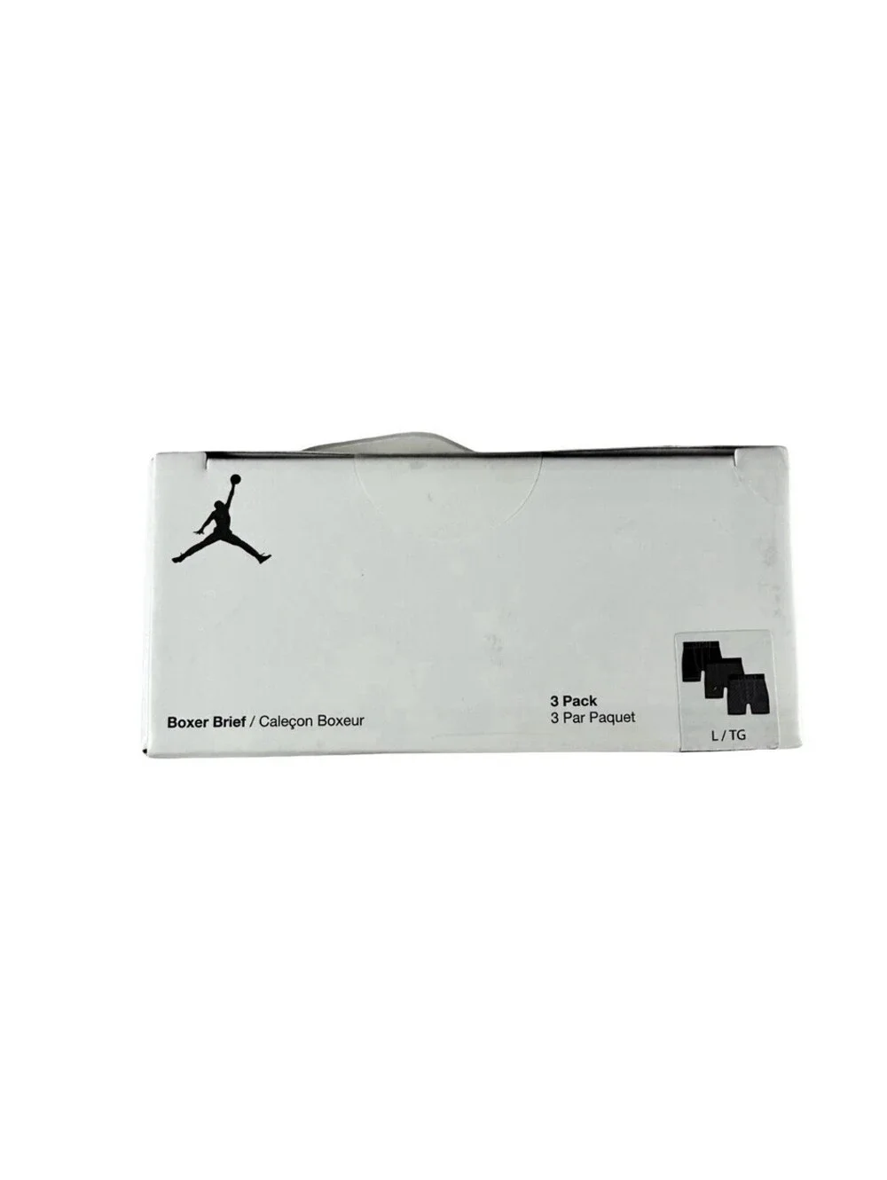 Jordan 3-Pack Flight Modal Boxer Briefs Black/Gray MRSP $50 New In Box